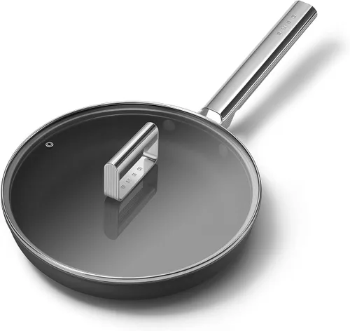 Miniatura 2 de Smeg Utensilios de cocina Sartén negra de 10 pulgadas Negro