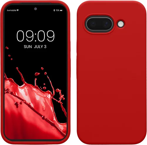 Miniatura 144 de kwmobile Funda Compatible con Google Pixel 6 Pro - Funda de Teléfono de Silicona TPU con Acabado Suave - Azul Caribe