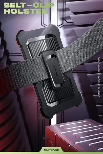 Miniatura 6 de SUPCASE Funda para Samsung Galaxy S22 con soporte (Unicorn Beetle Pro), [clip de cinturón integrado] Resistente de cuerpo completo de doble capa