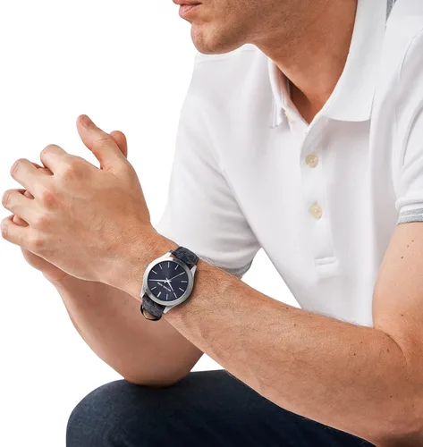 Miniatura 4 de Michael Kors - Reloj de cuarzo Slim Runway de acero inoxidable para hombre