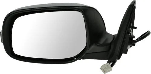 Miniatura 74 de TRQ Espejo plegable con calefacción eléctrica del lado del conductor con indicador de punto ciego pintura a juego negro liso compatible con Kia