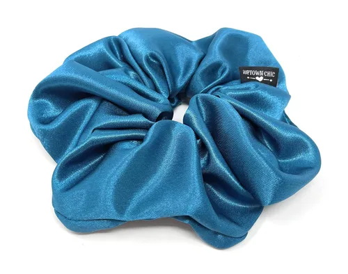 Miniatura 18 de XL Satin Scrunchie for Thick Hair – Oversized Hair Scrunchy for Ponytail Bun or Sleeping – Frizz Free Satin Hair Tie for Women and Girls