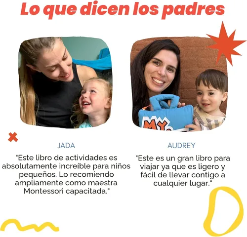 Miniatura 8 de My Quiet Book - Viaje en Coche Avión para Niños Pequeños - Todas las Partes Conectadas - Libro de Tablero de Actividades Montessori, Juguetes