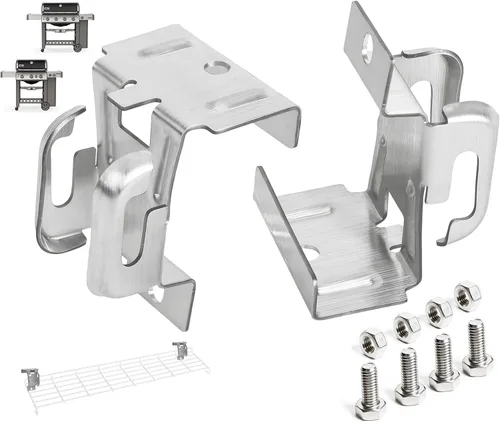 Miniatura 24 de 65054 Rejilla de calentamiento para Weber Genesis 300 SER E310 E330 S330 EP330 ESP310 ESP320 Estante superior para Webber Genesis Accesorios Estante
