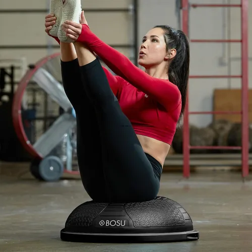 Miniatura 5 de BOSU Nexgen Balance Trainer, Half-Ball Training Equipment, 65 cm Diameter, 300 lb Capacity - Burst-Resistant Stability Exercise Tool w/Non-Slip Negro