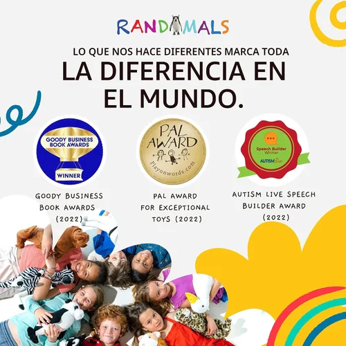 Miniatura 7 de Randimals Caballo y Tiburón Híbrido Juguetes de Animales Realistas - Mezcla Única de Juguetes de Safari y Animales de Granja Figuras Pequeñas