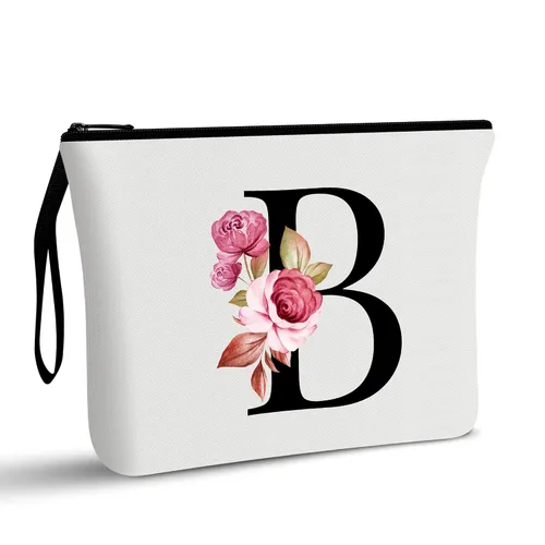 Miniatura 149 de Vavabox A-Z Bolsa de Maquillaje Personalizada, Regalos de Cumpleaños para Mujeres y Mamá, Regalos para la Mejor Amiga, Bolsa de Cosméticos