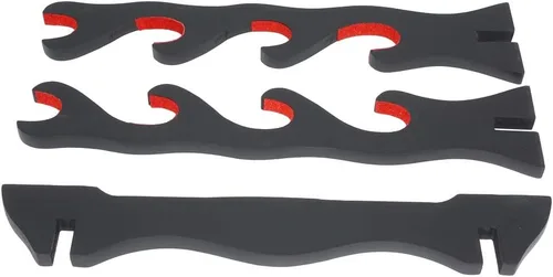 Miniatura 6 de Soporte acolchado de terciopelo para espada, soporte de fieltro para proteger el soporte de exhibición samurai espada Katana Wakizashi Tanto Holder
