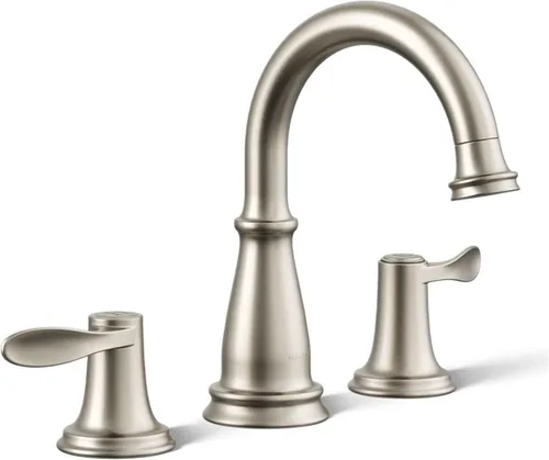 Miniatura 24 de Kohler 27380-4-BN BELLERA® - Grifo para lavabo de baño, 1.2 GPM, níquel cepillado vibrante Vibrant Brushed Nickel