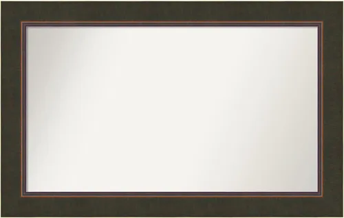 Miniatura 175 de Amanti Art Espejo personalizado, espejo de baño de bronce Milano, espejo de pared o espejo de tocador de baño sobre el fregadero