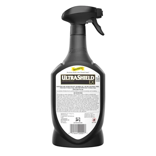 Miniatura 8 de Absorbine UltraShield EX - Insecticida pulverizador de 32 onzas, mata y repele moscas, mosquitos, garrapatas, pulgas, piojos, uso en caballos