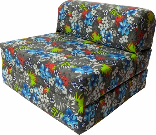 Miniatura 9 de D&D Futon Furniture Cama plegable de 70 x 32 x 6 pulgadas, color rojo y blanco, silla plegable para invitados, sofá, espuma de alta densidad, 1.8
