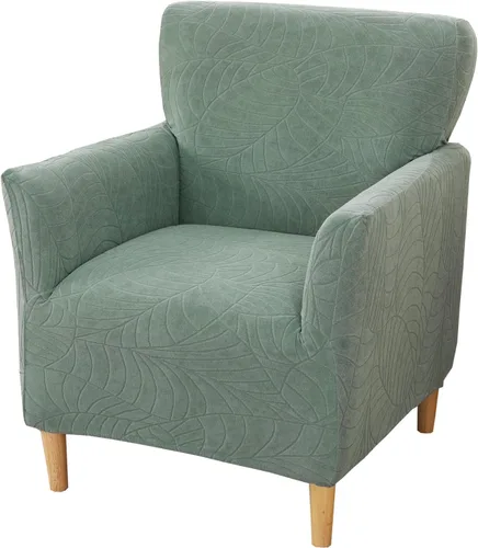 Miniatura 58 de Fundas de jacquard para sillón de banquete, fundas suaves para sillón, fundas elásticas de 1 pieza para sala de estar, funda antideslizante