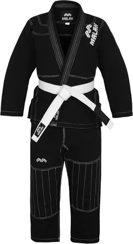 Miniatura 3 de Malah Bjj Gi Lighwieght Jiu Jitsu Gi para hombres y mujeres con cinturón gratis