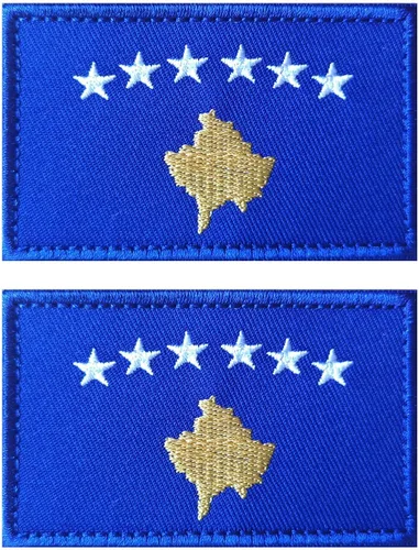 Miniatura 137 de 2 parches de bandera de Japón de AliPlus bordados tácticos militares moral parche apliques gancho y bucle