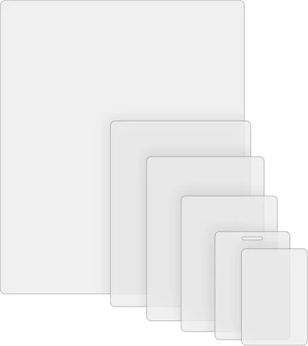 Miniatura 10 de KTRIO Hojas de laminación de 5 milésimas de pulgada de diámetro, capacidad para 8.5 x 11 pulgadas, paquete de 100 bolsas de laminación térmicas, 9 x
