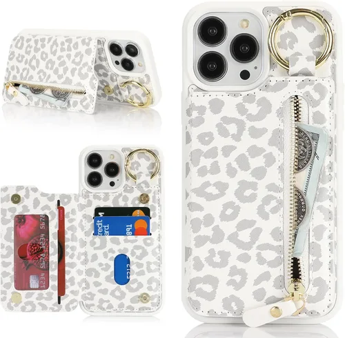 Miniatura 10 de Havaya Funda Cartera para iPhone 13 Pro Max e iPhone 12 Pro Max, Compatible con MagSafe 2 en 1, Desmontable Magnética con Portarjetas, Ranura