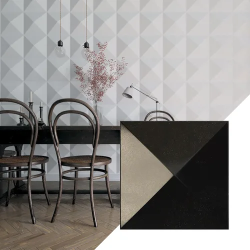 Miniatura 27 de Ekena Millwork 11 7/8 pulgadas de ancho x 11 7/8 pulgadas de alto Sellek EnduraWall Decorativo Panel de pared 3D, dorado