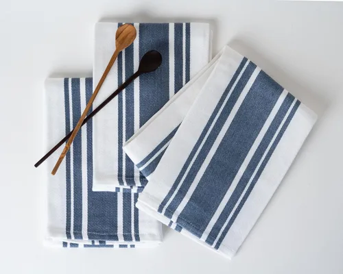 Miniatura 31 de Juego de Toallas de Cocina – Paquete de 3 (20 x 30 pulgadas) Extra Grandes de Algodón Premium para Cocina – Absorbentes – 100% Algodón – con Lazo