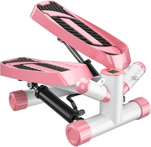 Miniatura 8 de HUHJYUGE Escalera escalonada para ejercicio, mini paso a paso con banda de resistencia, máquina de ejercicios aeróbicos de fitness, entrenamiento