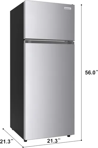 Miniatura 8 de Frigidaire, refrigerador de 2 puertas tamaño apartamento con congelador, 7.5 pies cúbicos, estantes ajustables a prueba de derrames, compartimentos