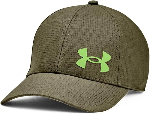 Miniatura 5 de Under Armour Iso-chill ArmourVent - Gorra de béisbol ajustable para hombre Negro (001)/tono gris