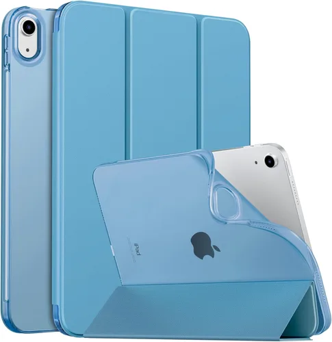 Miniatura 62 de MoKo Funda para iPad (A16) de 11ª generación 2025/10ª generación 2022, iPad de 11 pulgadas/10.9 pulgadas con cubierta trasera translúcida de TPU
