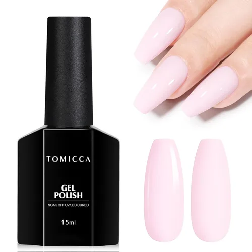 Miniatura 44 de TOMICCA Capa superior de gel mate, 0.5 onzas líquidas, acabado mate para esmalte de uñas de gel, remojar LED UV para curar de larga duración