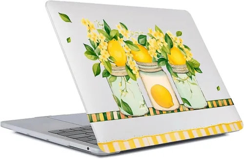 Miniatura 20 de Compatible con MacBook Air 13.3 pulgadas A1466/A1369, carcasa rígida de plástico para Mac Air 13.3 con Touch ID (2010-2017), montañas negras