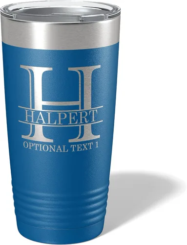 Miniatura 29 de Vaso personalizado de acero inoxidable aislado con tapa de 30 onzas (17 colores) con recubrimiento en polvo, grabado personalizado, idea de regalo