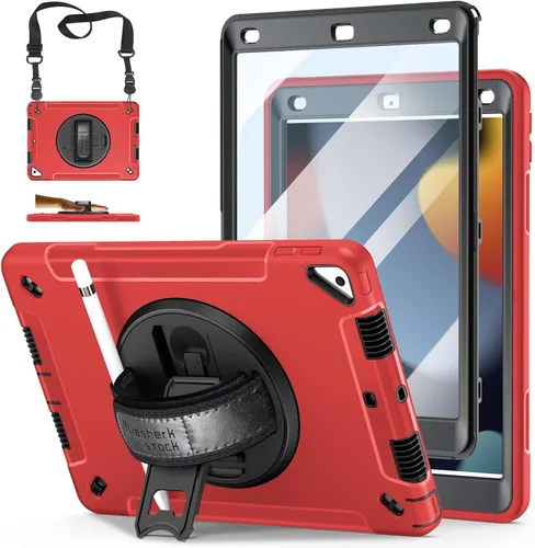 Miniatura 16 de Funda para iPad de 6ª/5ª generación de 9.7 pulgadas: Funda de TPU para iPad 9.7 (2018/2017) y iPad Air 2 de 9.7" con protector de pantalla - Soporte