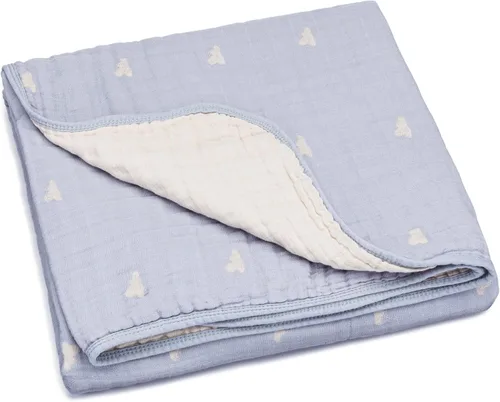 Miniatura 15 de Manta de muselina Parker Baby Manta de algodón 100% suave para niños pequeños y manta de muselina para bebé Diseño de género neutral, manta