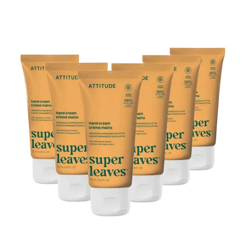 Miniatura 9 de ATTITUDE Crema de manos, verificada por EWG, a base de plantas y minerales, productos veganos para el cuidado personal, pera y ámbar, 2.5 onzas