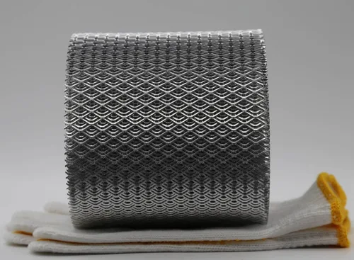 Miniatura 2 de Carligo Protector de canaleta grueso, protectores de hojas para canalones, rollo de protección de canaletas de filtro de hojas de aluminio de 5