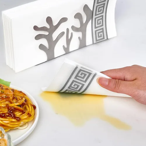 Miniatura 3 de LITOPAK Paquete de 200 toallas de mano de papel para baño, toallas de invitados desechables y servilletas de papel desechables para el baño, cocina