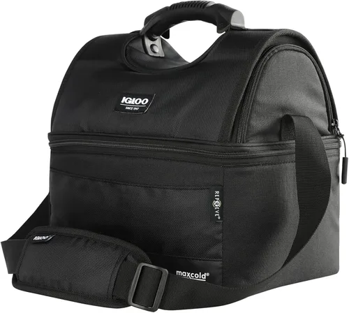 Miniatura 2 de Igloo Gripper - Bolsa enfriadora de lados suaves Enfriador de almuerzo aislado de doble compartimento