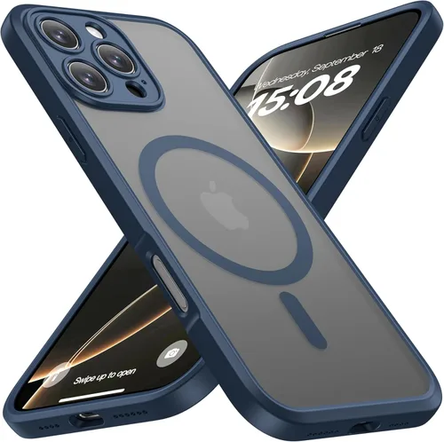 Miniatura 34 de ImpactStrong Protector Magnético Diseñado para Funda iPhone 17 Pro Max [Protección de Cámara] [Prueba de Caídas de Grado Militar]