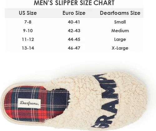 Miniatura 5 de Dearfoams Men's Grampy Bear Slipper
