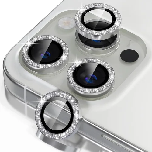 Miniatura 12 de Misea Compatible con iPhone 17 Pro/iPhone 17 Pro Max Protector de Lente de Cámara Brillante, Vidrio Templado 9H Cubierta de Cámara Protector