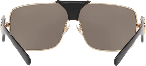 Miniatura 4 de Versace Gafas de sol para hombre, montura dorada, lentes doradas, 0.000 in, Oro