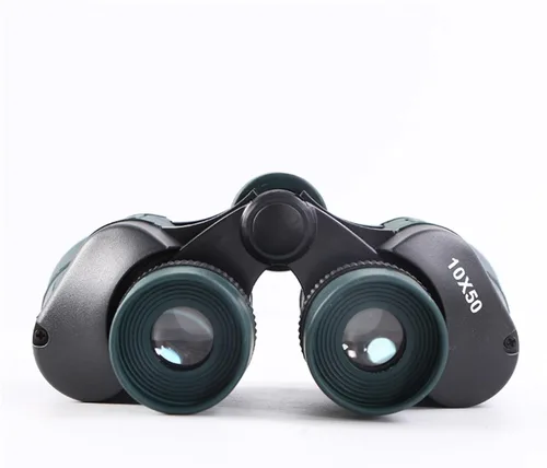 Miniatura 4 de EKsma Binoculares de 10 x 50 para adultos, potentes IPX3 impermeables transparentes BAK4 FMC lente binoculares para observación de aves, caza