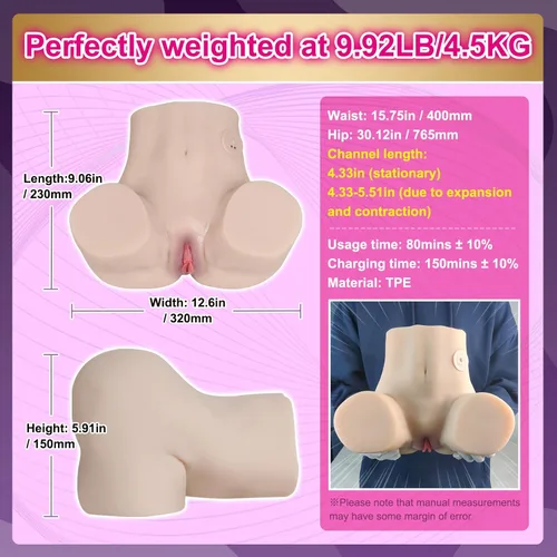 Miniatura 6 de Masturbadores masculinos automáticos muñeca sexual 7 juguetes sexuales telescópicos automáticos para adultos 27.1LB