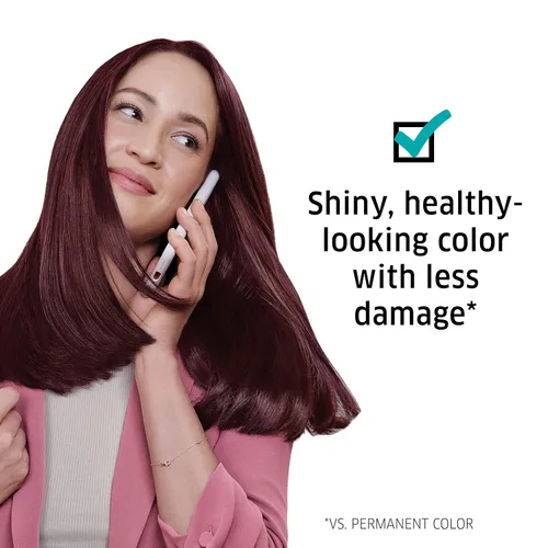 Miniatura 4 de COLORCHARM - Tinte permanente para el cabello, tinte para el cabello para cobertura de canas, añade brillo, 2 onzas Paquete de protección
