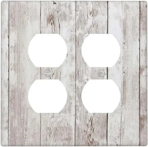Miniatura 10 de Cubiertas Decorativas para Tomacorrientes Boho Floral Beige Flor y Hoja Botánico 1 Gang Interruptor de Luz Dúplex Placa Cubierta Placas de Boho