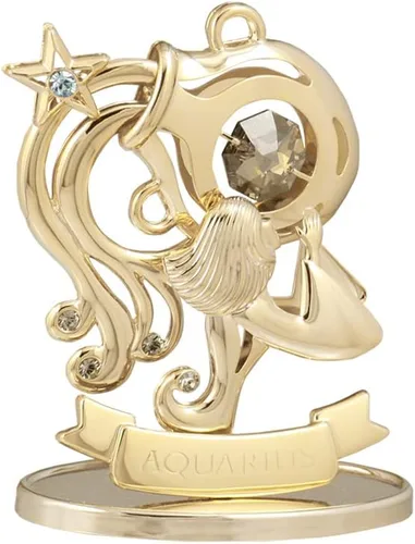 Miniatura 33 de CRYSTOCRAFT Regalo de sagitario, adorno de constelación con cristal austriaco, adorno de cristal de signo del zodiaco, colección de decoración
