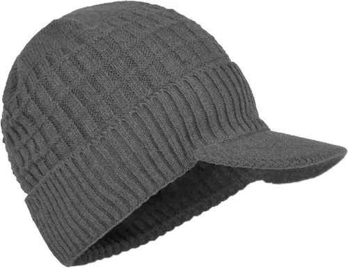 Miniatura 74 de Janey&Rubbins Gorro de punto diario con orejeras con forro polar y calavera