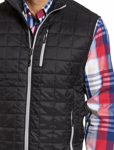 Miniatura 3 de Cutter & Buck Chaleco impermeable alternativo Primaloft para hombre resistente a la intemperie