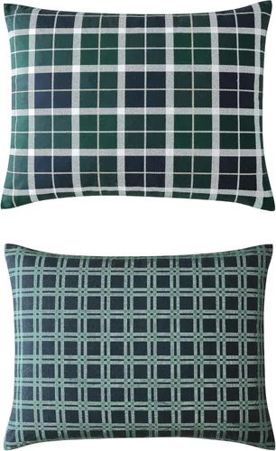 Miniatura 3 de Nautica - Juego de funda de edredón tamaño individual, ropa de cama de microfibra suave reversible con funda a juego, juego de ropa de cama a
