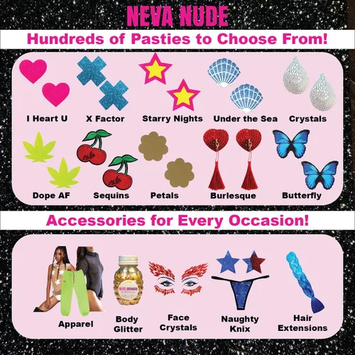 Miniatura 3 de Neva Nude Ventilador de mano plegable Rave – Ventilador de mano reactivo a la luz negra UV con funda con cordón Perfecto para festivales