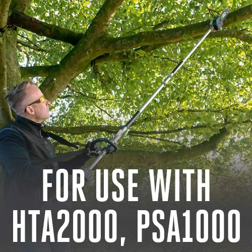 Miniatura 5 de EGO Power+ - Aditamento de pértiga de extensión EP7500 de 31 pulgadas para cabezal motriz PH1400 y aditamento de sierra de pértiga PSA1000